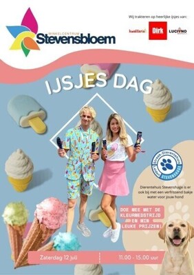 Traktatie in het winkelcentrum