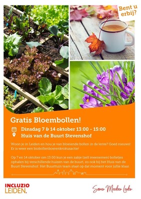 Denk nu al aan het voorjaar