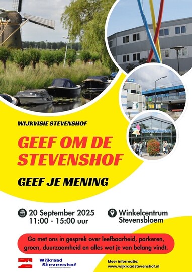 Gewijzigd programma gesprekken wijkvisie