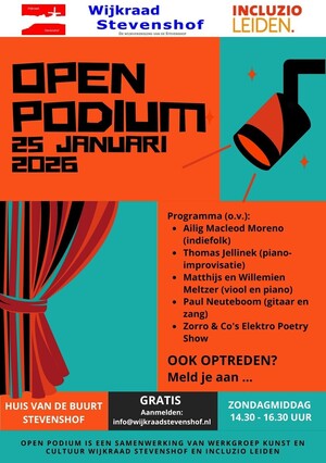 Gratis: Open podium