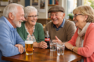 Het seniorencafé opent haar deuren