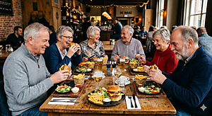 Seizoensafsluiting seniorencafé