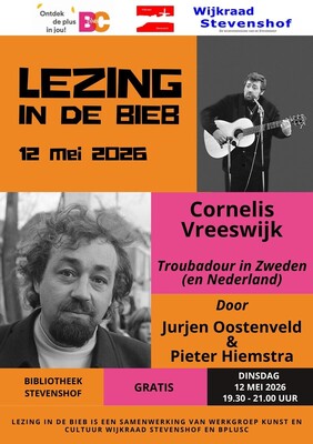 Lezing in de bieb: Cornelis Vreeswijk