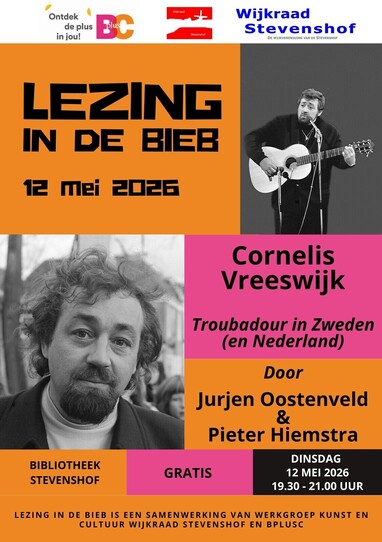 Lezing in de bieb: Cornelis Vreeswijk