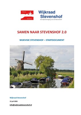 Wijkvisie gereed