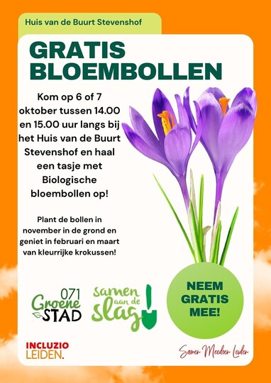 Gratis bloembollen?