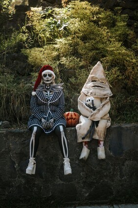 Halloween: in het park