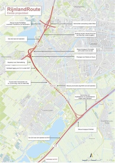 De Rijnlandroute moet worden aangepakt